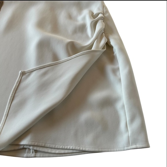 ALC Greer White Mini Dress Size 8 - Picture 10 of 16